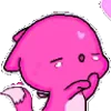 😘 Эмодзи «Pink Random» для Telegram