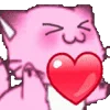 ❤ Эмодзи «Pink Random» для Telegram