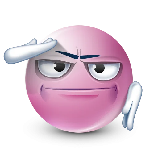 🫡 Стикер «розовые» для Telegram