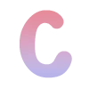 🦄 Эмодзи «Розово-синий градиентом, русские и английские» для Telegram