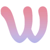 🦄 Эмодзи «Розово-синий градиентом, русские и английские» для Telegram