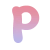 🦄 Эмодзи «Розово-синий градиентом, русские и английские» для Telegram