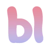 🦄 Эмодзи «Розово-синий градиентом, русские и английские» для Telegram