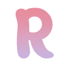 🦄 Эмодзи «Розово-синий градиентом, русские и английские» для Telegram