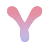 🦄 Эмодзи «Розово-синий градиентом, русские и английские» для Telegram