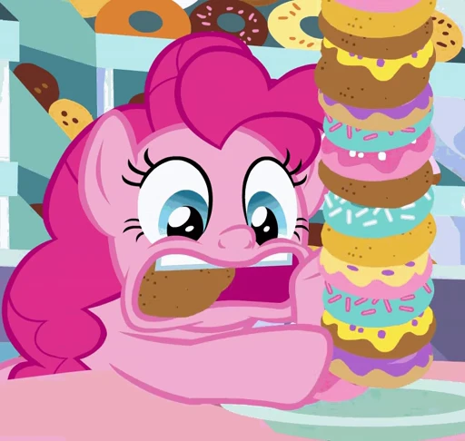 😋 Стикер «Pinkie Pie animated» для Telegram