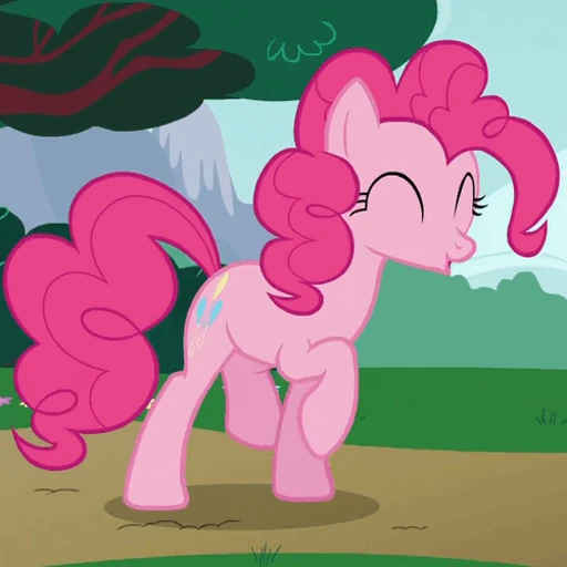 😊 Стикер «Pinkie Pie animated» для Telegram