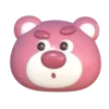 🐻 Эмодзи «Pinkkk» для Telegram