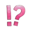 ⁉️ Эмодзи «Pinkkk» для Telegram