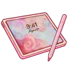 Стикерпак Pink melody для Telegram