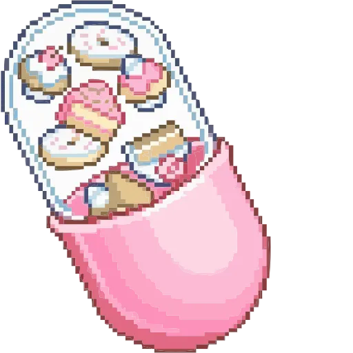 🤩 Эмодзи «Pink Pixel» для Telegram