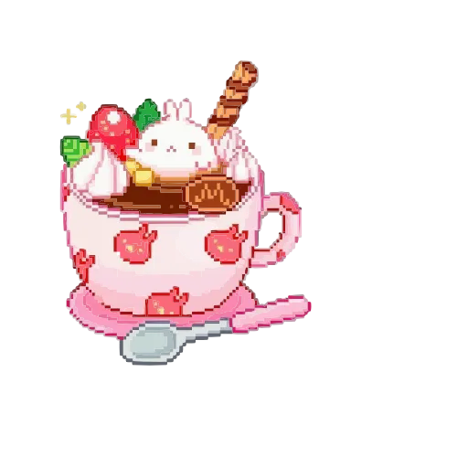 🤩 Эмодзи «Pink Pixel» для Telegram