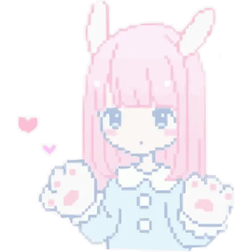 🤩 Эмодзи «Pink Pixel» для Telegram