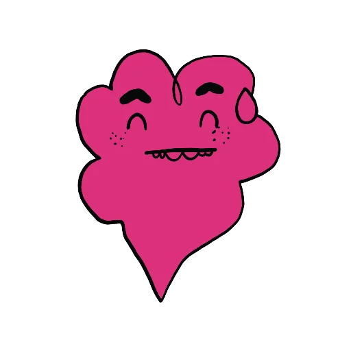 😅 Стикер «Pink Puff» для Telegram