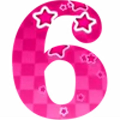 🔢 Эмодзи «Pink Stars - розовые анимированные буквы» для Telegram
