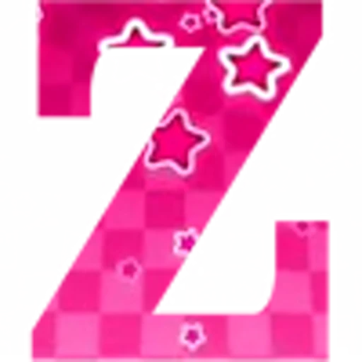 🅰️ Эмодзи «Pink Stars - розовые анимированные буквы» для Telegram