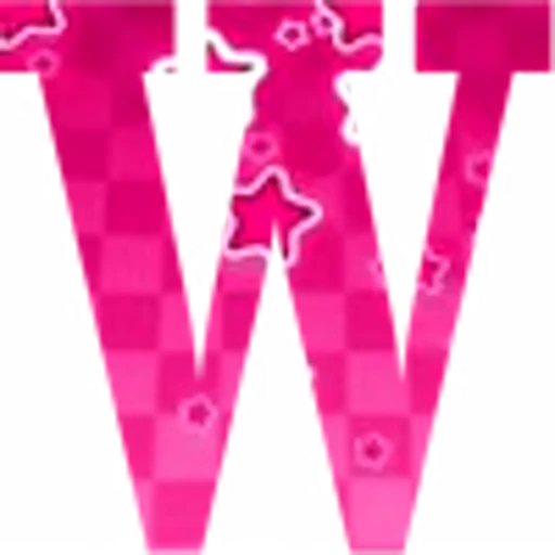 🅰️ Эмодзи «Pink Stars - розовые анимированные буквы» для Telegram