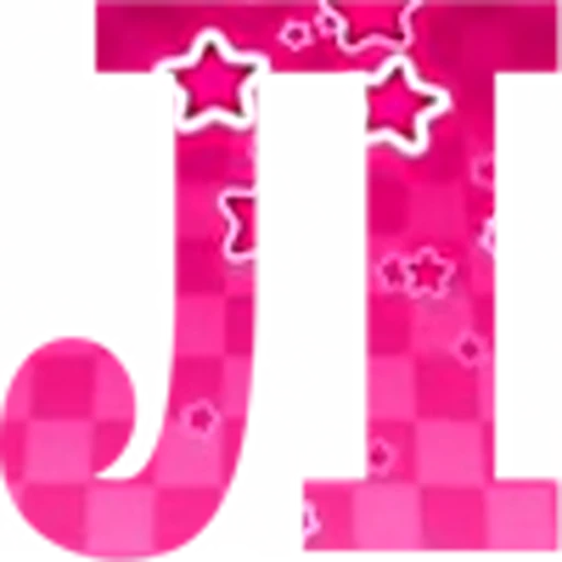 🅰️ Эмодзи «Pink Stars - розовые анимированные буквы» для Telegram