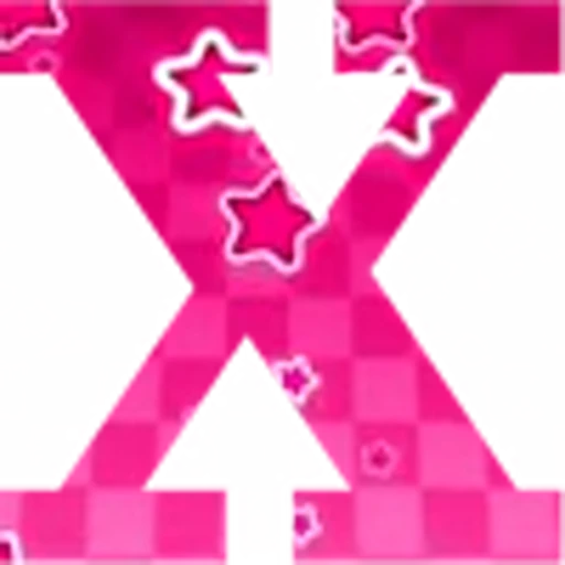 🅰️ Эмодзи «Pink Stars - розовые анимированные буквы» для Telegram