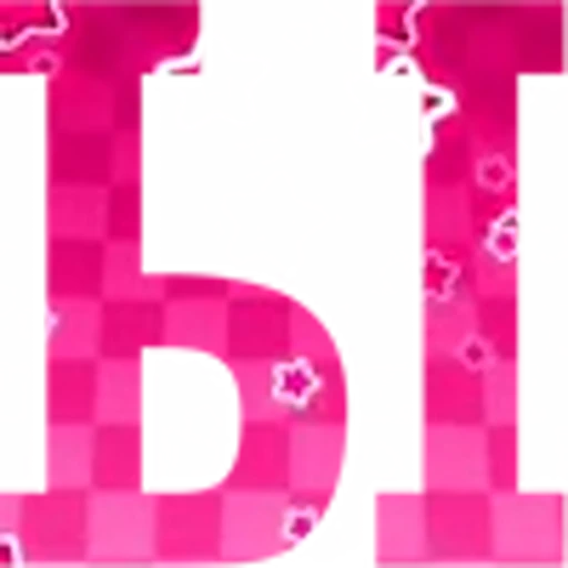🅰️ Эмодзи «Pink Stars - розовые анимированные буквы» для Telegram