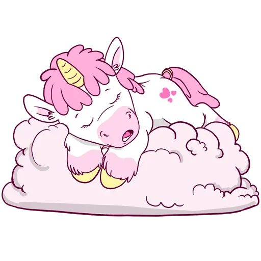 🤪 Стикер «Pink Unicorn» для Telegram
