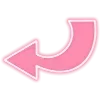 ⬅️ Эмодзи «Pink Vibe #vibe #color #pink» для Telegram