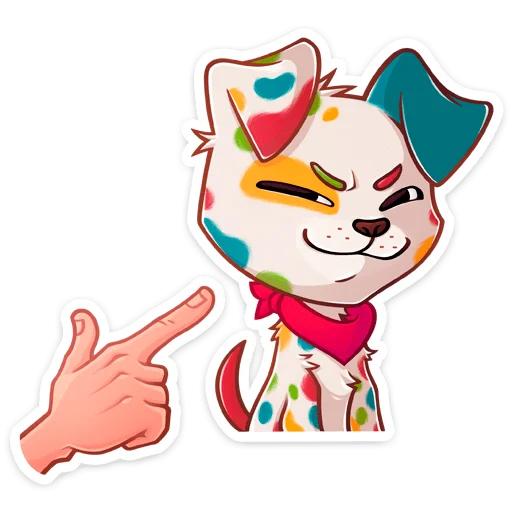 🐕 Стикер «Пинто» для Telegram