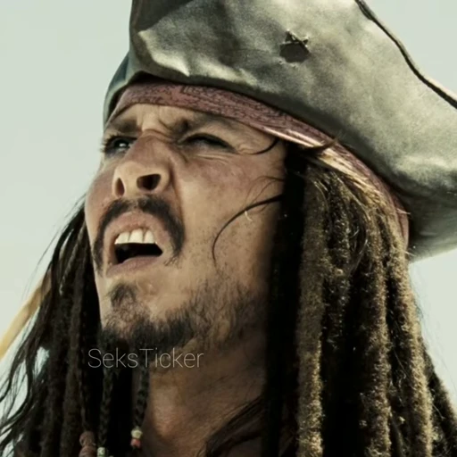 🧐 Стикер «Pirates of the Caribbean» для Telegram