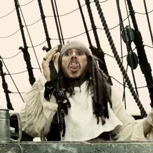 🫠 Стикер «Pirates of the Caribbean» для Telegram