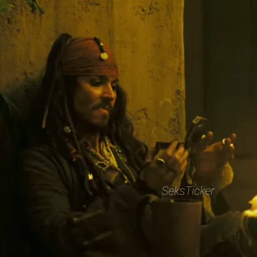 😤 Стикер «Pirates of the Caribbean» для Telegram