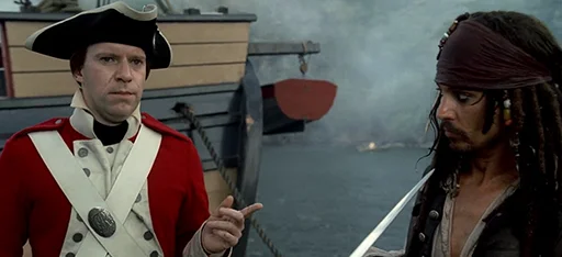 👉 Стикер «Pirates of The Caribbean» для Telegram