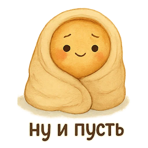 Стикерпак Пирог из тревог для Telegram — скачать