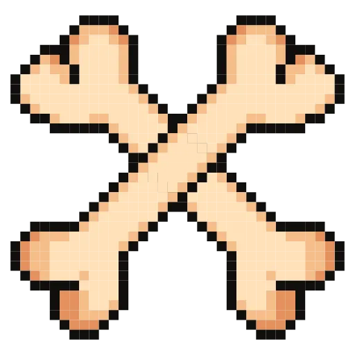 🦴 Эмодзи «Pixel» для Telegram