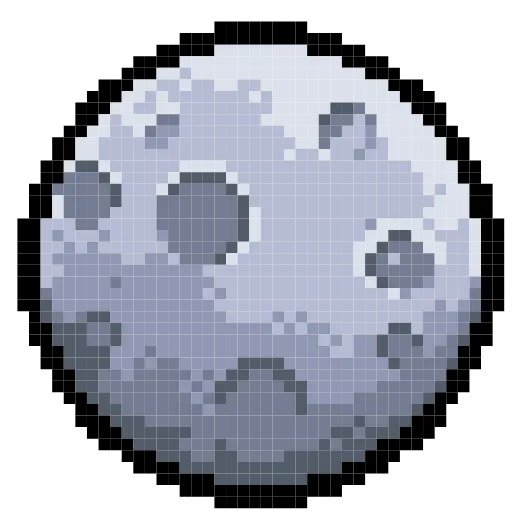 🌚 Эмодзи «Pixel» для Telegram