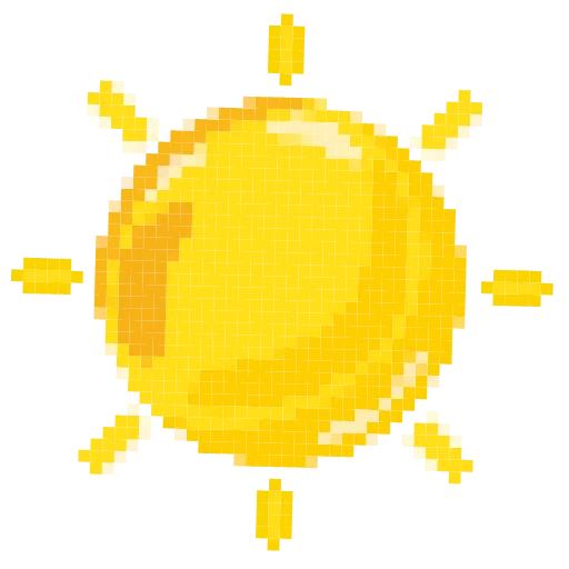 ☀️ Эмодзи «Pixel» для Telegram
