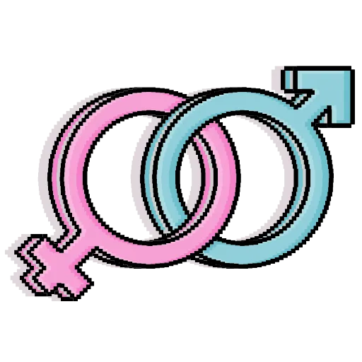 👩‍❤️‍👨 Эмодзи «Pixel» для Telegram