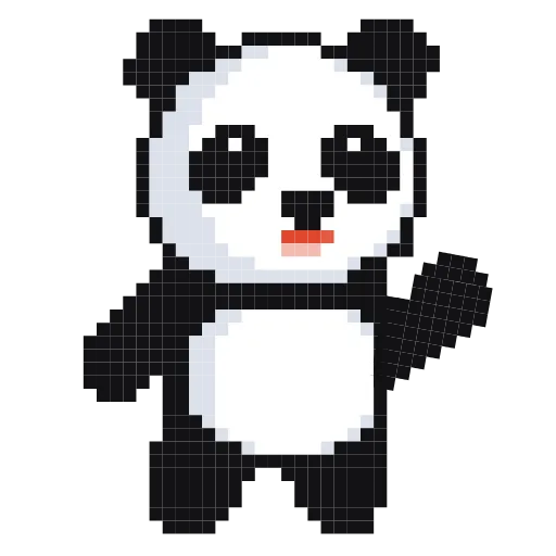 🐼 Эмодзи «Pixel» для Telegram