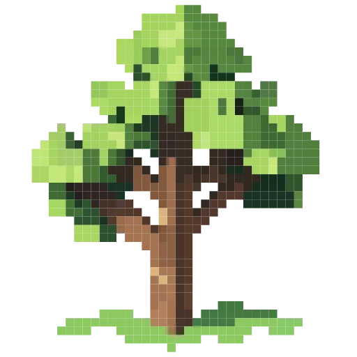 🌳 Эмодзи «Pixel» для Telegram