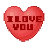 ❤️ Эмодзи «Pixel Cute» для Telegram