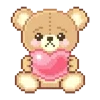 💖 Эмодзи «Pixel Cute» для Telegram