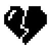 💔 Эмодзи «Pixel Emoaltgoth» для Telegram