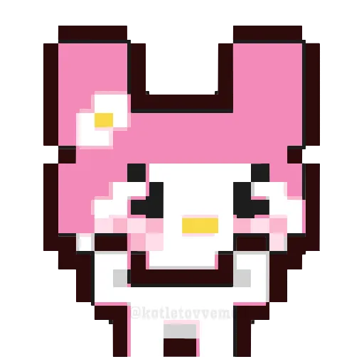😱 Эмодзи «🥳 pixel nyash - пиксельные милаши» для Telegram