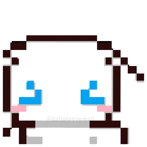 👋 Эмодзи «🥳 pixel nyash - пиксельные милаши» для Telegram