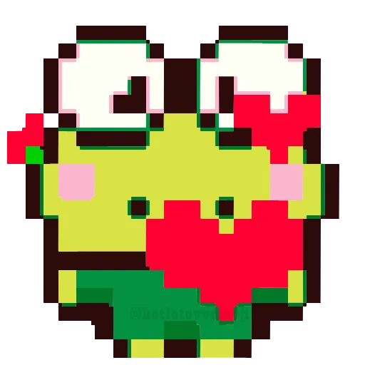 🥰 Эмодзи «🥳 pixel nyash - пиксельные милаши» для Telegram