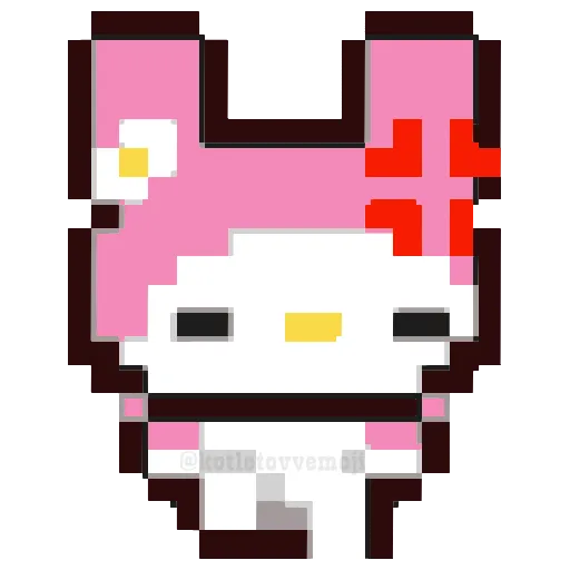 😤 Эмодзи «🥳 pixel nyash - пиксельные милаши» для Telegram