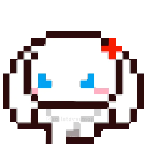 😤 Эмодзи «🥳 pixel nyash - пиксельные милаши» для Telegram