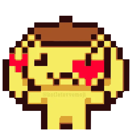 😍 Эмодзи «🥳 pixel nyash - пиксельные милаши» для Telegram
