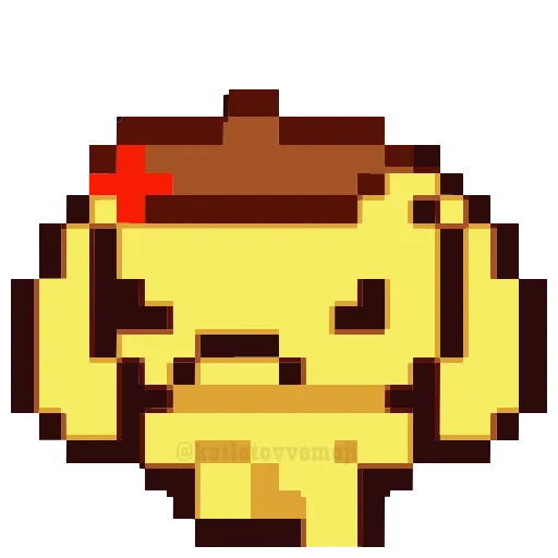 😤 Эмодзи «🥳 pixel nyash - пиксельные милаши» для Telegram