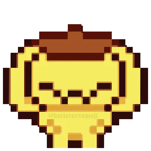 🥳 Эмодзи «🥳 pixel nyash - пиксельные милаши» для Telegram