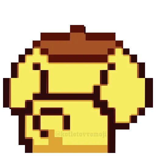 🍑 Эмодзи «🥳 pixel nyash - пиксельные милаши» для Telegram